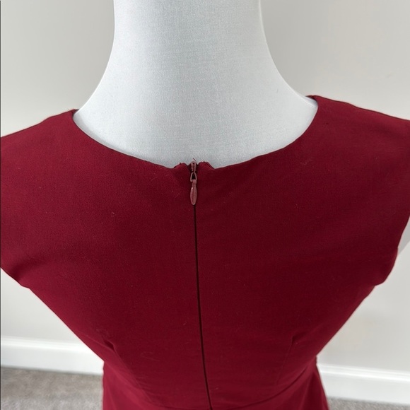 Mossimo Supply Co Red Vneck Midi Dress - Picture 6 of 6